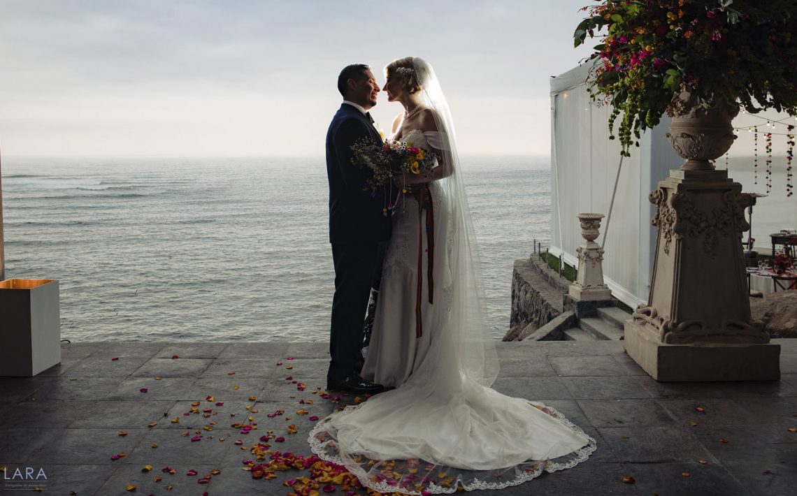 beautiful wedding on the beach