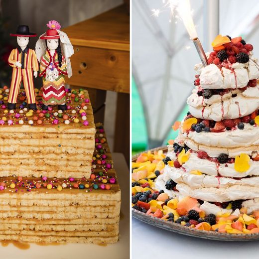Turron wedding cake